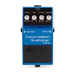 Pedal de efecto para instrumento de cuerda Boss Compression Sustainer CS-3