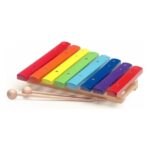 Xilofon Stagg Xyloj8rb De Madera 8 Notas Colores Con Golpeador