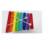 Xilofon Stagg Xyloj8rb De Madera 8 Notas Colores Con Golpeador - Imagen 3