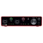 Interfaz Placa de Audio Focusrite Scarlett 4I4 3ra Gen - 4 Entradas, 4 Salidas, MIDI y USB - Imagen 2