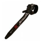 Correa Guitarra Bajo Metallica Tijuana  Cuero Ecologico