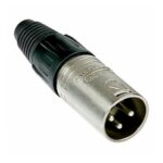 Ficha Neutrik Nc3Mx Ficha Conector Canon Xlr Macho - Imagen 2