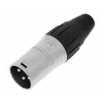 Conector XLR Macho Seetronic Scsm3 3 Pines