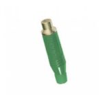 Ficha Conector RCA Hembra Amphenol ACJR-GRE Color Verde - Imagen 2