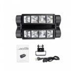 Barra Led Movil Big Dipper LM30A Mini Spider 8x3W RGBW - Imagen 3