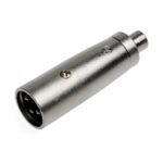 Adaptador Canon XLR Macho a RCA Hembra Arwen AU 75