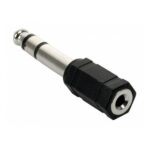 Adaptador Plug 6.5 Stereo a Jack Miniplug 3.5 Hembra Stereo Arwen AU2