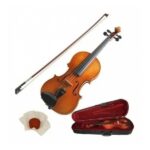 Violin 4/4 macizo tapa pino seleccionado, fondo maple 4