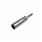 Adaptador Plug 6.5 Stereo a Canon XLR Macho Arwen AU71