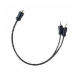 Cable de 1 RCA Hembra a 2 RCA Macho Libre de Oxígeno  Audio Pipe CPP-Y-F-2M