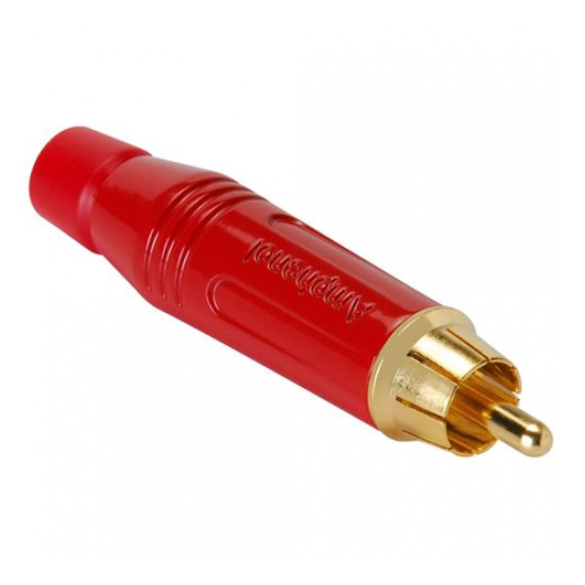 4393_4.jpg Ficha Conector RCA Macho Amphenol ACPR-RED Color Rojo - Imagen 1