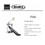 Pedal Bombo Mapex P-200 Simple - Imagen 5