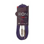 Cable Kwc Iron Plug/Plug Mallado X 6 Metros Violeta