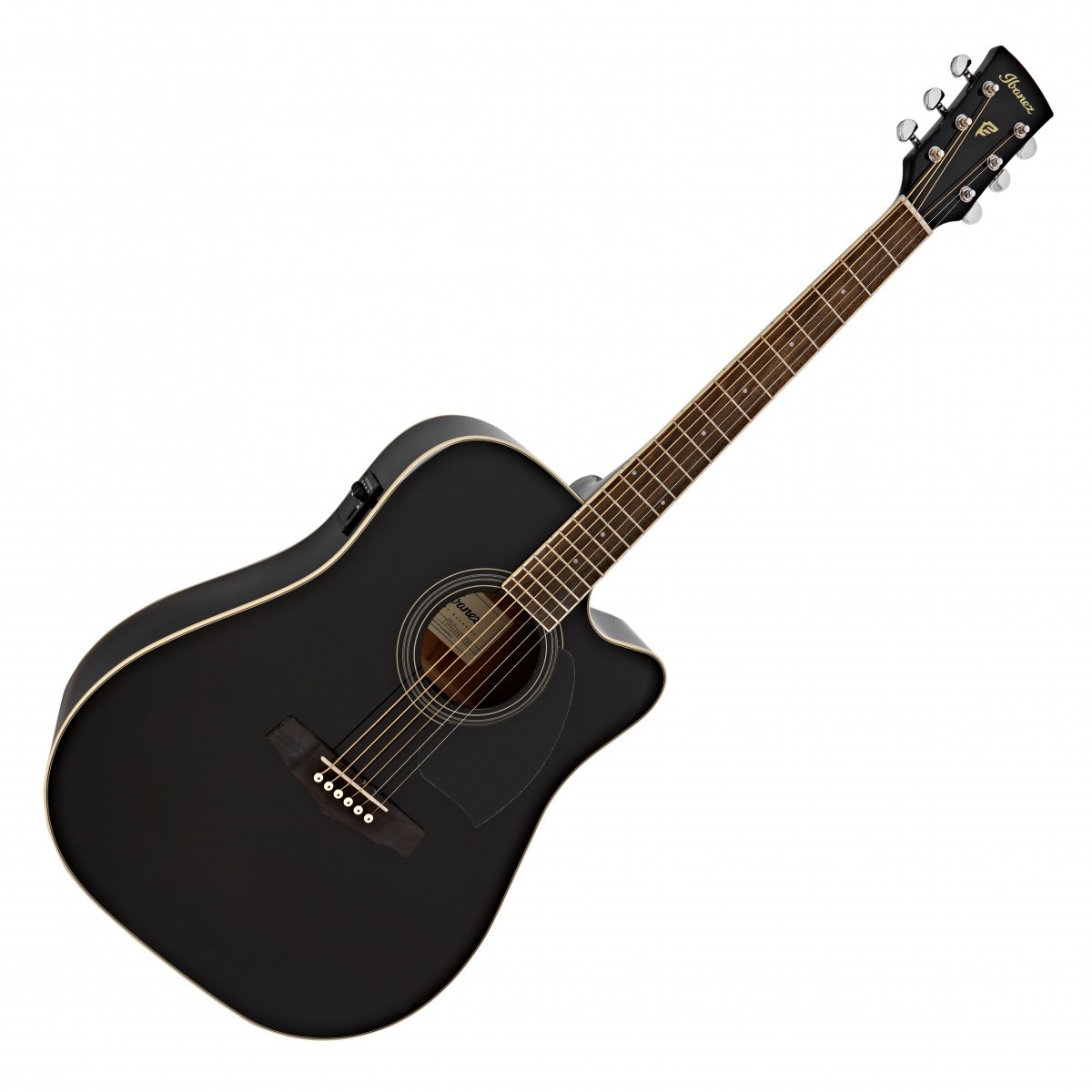 44667_4.jpg Guitarra Electro Acústica Ibanez PF15ECEBK, C/preamp, Black - Imagen 1