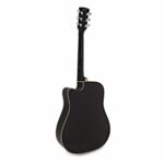 Guitarra Electro Acústica Ibanez PF15ECEBK, C/preamp, Black - Imagen 7