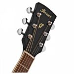 Guitarra Electro Acústica Ibanez PF15ECEBK, C/preamp, Black - Imagen 5