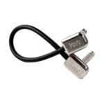 Cable interpedal flat 2020 plug / plug angular 1 mts