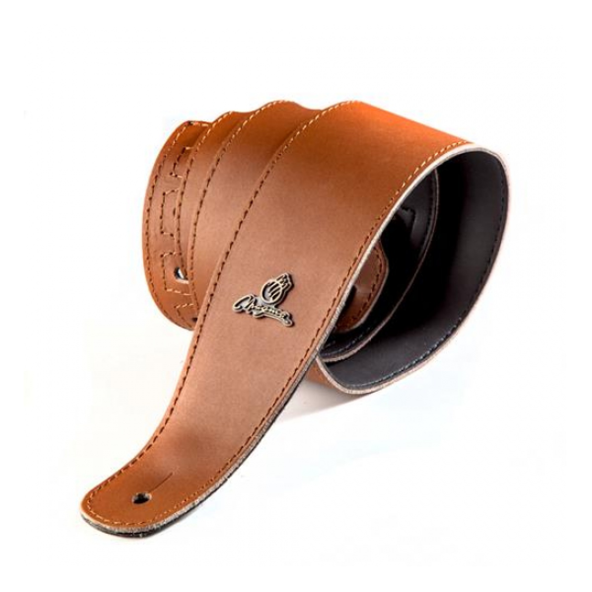 4498_4.jpg Correa Magma Forrada Cuero Suela Con Logo Metal - Imagen 1