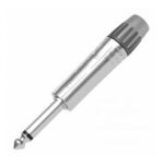 Ficha Conector Plug 6.5 Mono Seetronic MP2X Metalico