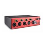 Interfaz Placa de Audio Focusrite Clarett+ 4 Pre USB - 18 Entradas, 8 Salidas, MIDI y USB