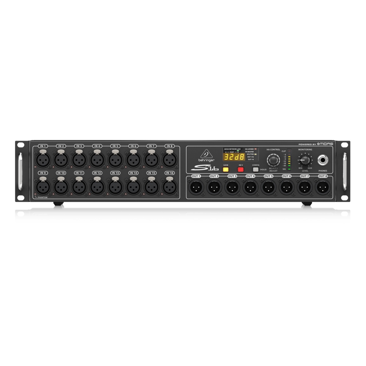 45529_4.jpg Stagebox Digital para Rack Behringer S16 - 16 Entradas y 8 Salidas - Imagen 1