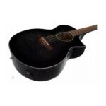 Guitarra Ibanez Electroacústica AEWC400-TKS, Transparent Black Sunburst - Imagen 4