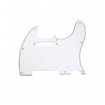 REDTONE PGTL100W PICKGUARD BLANCO PARA GUITARRA ASAT/TELECASTER TRICAPA