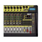 Mesa de Mezcla Potenciada SKP Pro Audio VZ-120 II - 12 Canales 2x250W con USB - Imagen 2