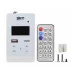 Amplificador De Empotrar Pared Skp Pw-50bt Bluetooth Usb Sd