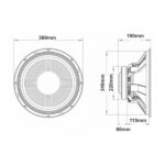 Parlante Subwoofer JBL 15SW5P - 15 - Imagen 5