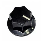 Perilla Negra Bajo Guitarra Plastica 2.5 Cm