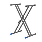 Soporte Tijera Con Refuerzo Doble Roxtone PKS120 Para Teclado