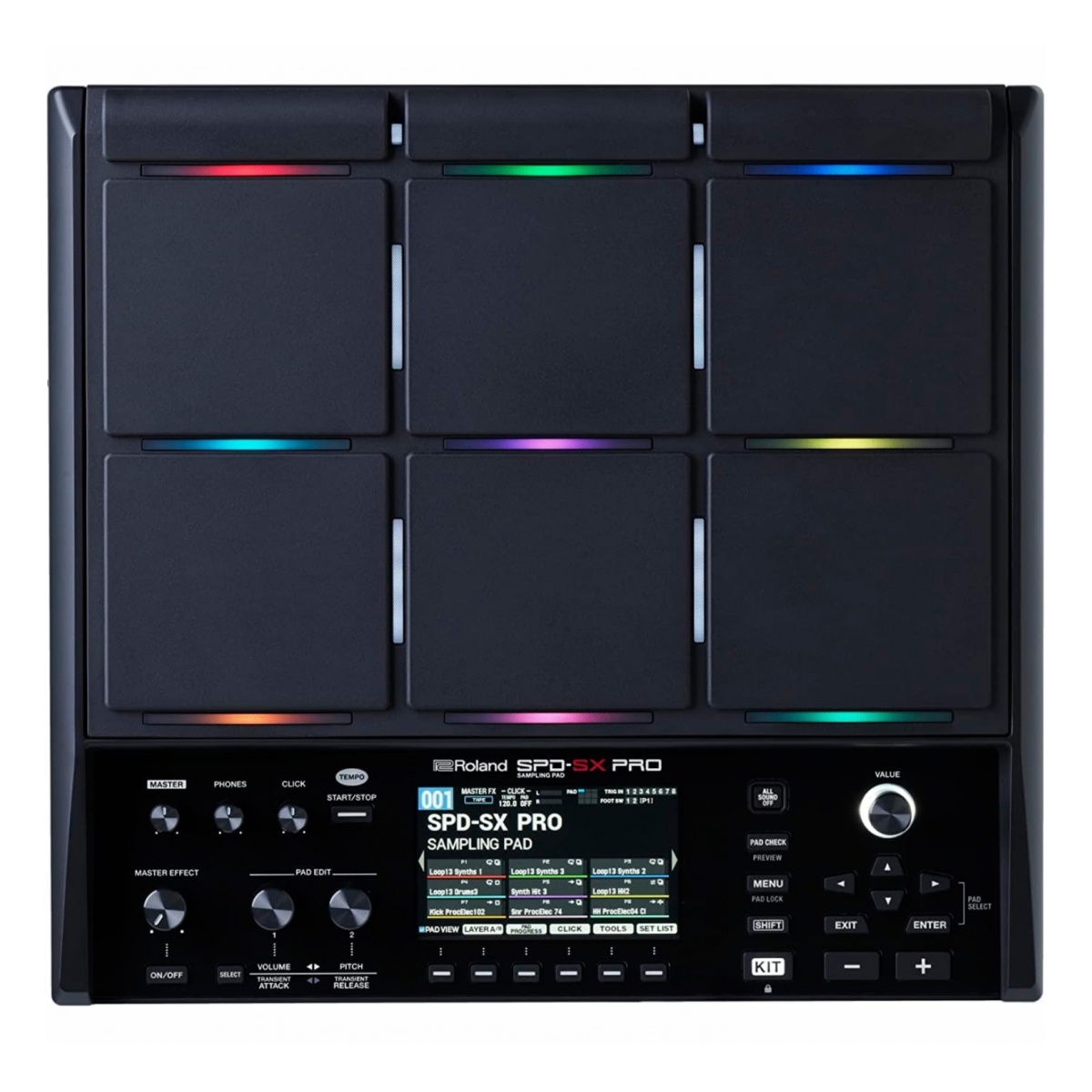 48540_4.jpg Multipad de Sampleo Roland SPD-SX PRO Luces LED - Imagen 1