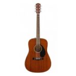 Guitarra Acústica Fender CD-60S Dread, All-mahogany Wn - Imagen 2