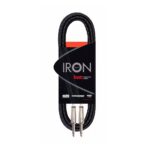 Cable Kwc Iron Plug/Plug Mallado X 6 Metros Negro