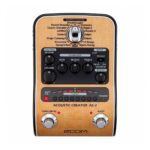 Pedal de Efecto para Guitarra Acustica Zoom Ac2 Con Afinador Preamp USB