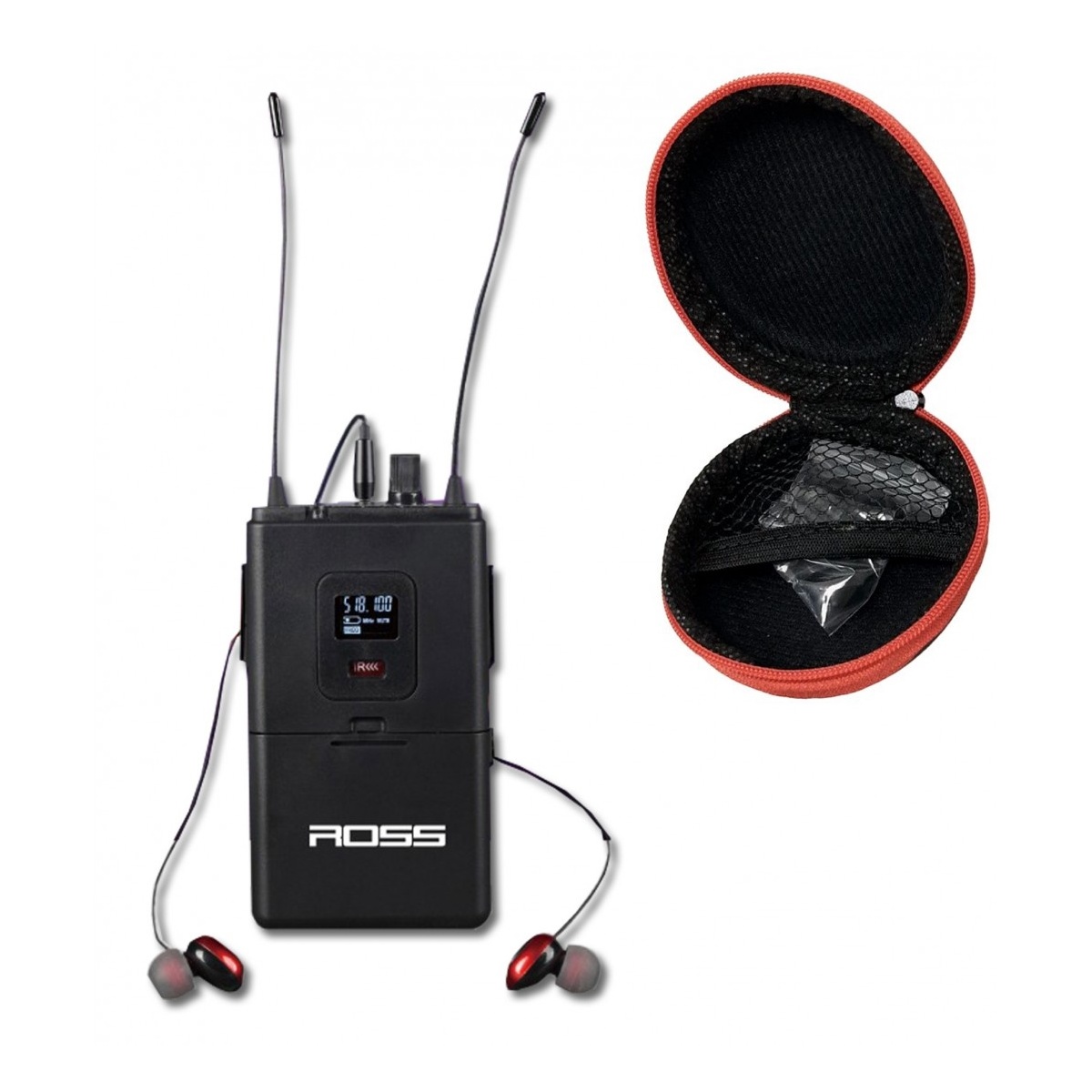 49039_4.jpg Receptor Monitor Inalámbrico Ross FUM-001-BP In Ear Body - Imagen 1