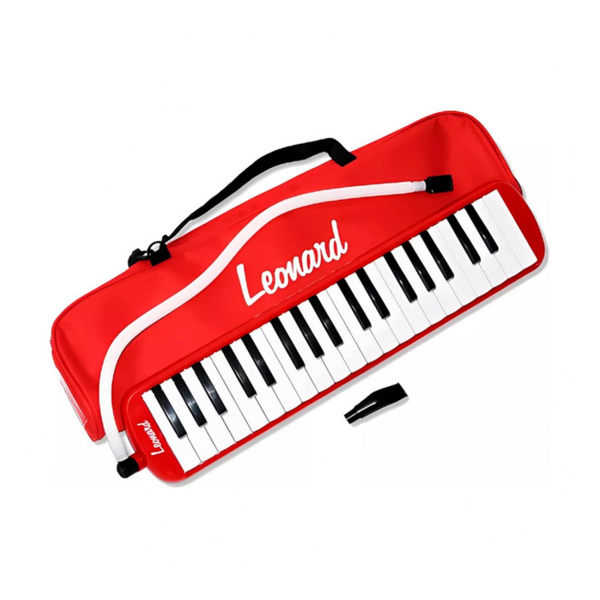 49063_4.jpg MELODICA LEONARD 32 NOTAS CON FUNDA-COLOR ROJO - Imagen 1