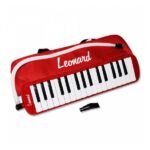 MELODICA LEONARD 32 NOTAS CON FUNDA-COLOR ROJO - Imagen 2