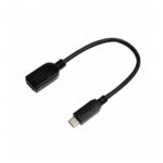 Cable Usb 3.0, Macho Usb-C Hembra Usb-A 10Cm