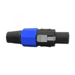 Conector Speakon Macho A Cable 4 Pines X-1090 - Imagen 2