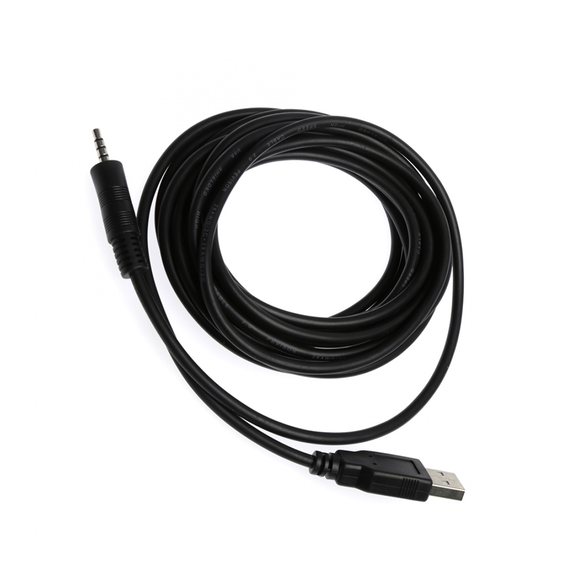 49134_4.jpg Cable Usb Tipo A Macho Miniplug 3.5 St 4 Polos 4 Metros - Imagen 1