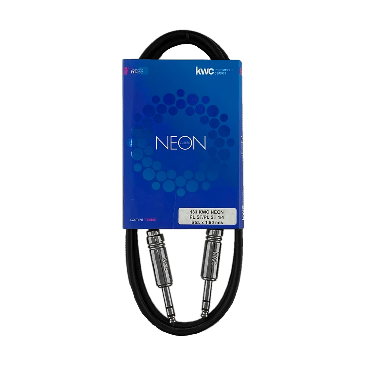 49196_4.jpg Cable KWC KW133 Plug Stereo X Plug Stereo 6,5 X 1,5 Mts - Imagen 1