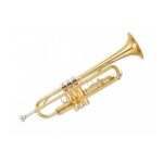 Trompeta Lincoln LWTR1401 dorada con estuche