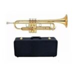 Trompeta Lincoln LWTR1401 dorada con estuche - Imagen 2
