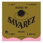 Encordado Guitarra Clasica Savarez 520R Tensión normal HT CLASSIC