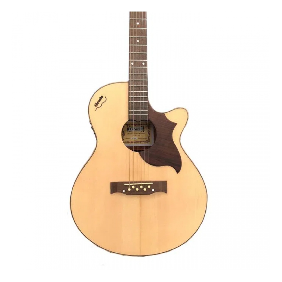 49932_4.jpg Guitarra Electroacústica Gracia Jumbo Con Corte Eq Fishman - Imagen 1
