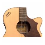 Guitarra Electroacústica Gracia Jumbo Con Corte Eq Fishman - Imagen 3