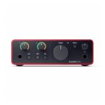 Interfaz Placa de Audio Focusrite Scarlett Solo 4ta Gen - 2 Entradas, 2 Salidas y USB - Imagen 4