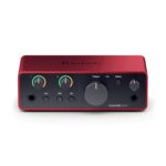 Interfaz Placa de Audio Focusrite Scarlett Solo 4ta Gen - 2 Entradas, 2 Salidas y USB - Imagen 2